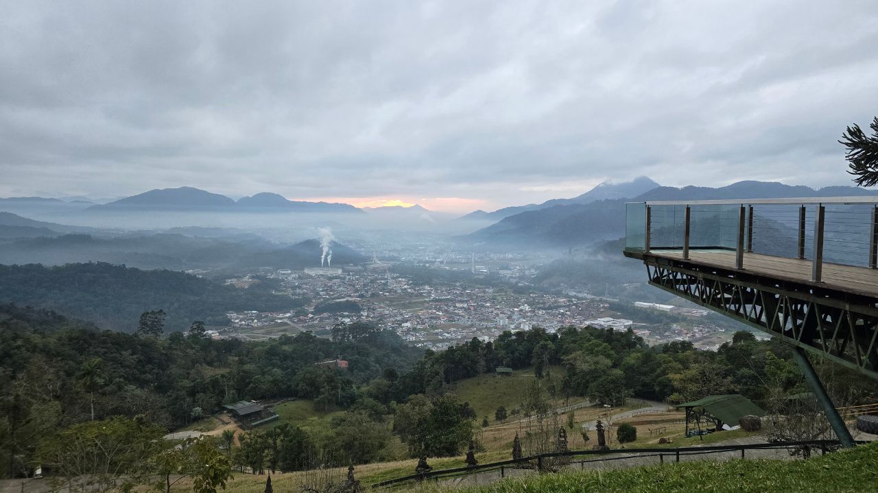 Hospedagem em Jaraguá do Sul: Sítio Lenz 7 Pico da Malwee em Jaraguá do Sul